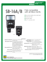 Nikon SB-16A/B User manual