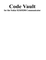 Nokia 9210/9290 User manual