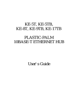 Palm ETHERNET HUB User manual