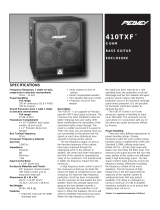 Peavey 410TXF User manual