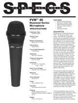 Peavey PVM 46 User manual