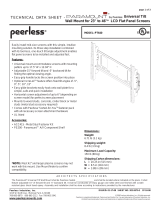 Peerless Industries PT640 User manual