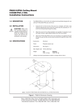 Pelco C256M-PSA (1/98) User manual