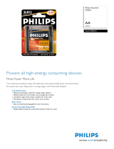 Philips 3LR12PBXC User manual