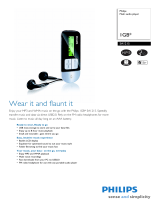 Philips SA1215 User manual