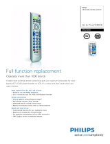 Philips SRU5020 User manual