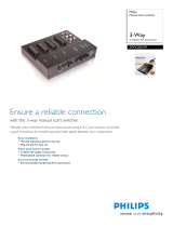 Philips SWV2052W/10 User manual