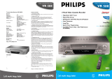 Philips VR 588 User manual