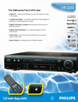 Philips VR1100 User manual