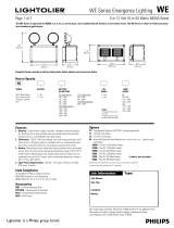 Philips WE Series User manual