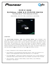 Pioneer DVR-X162Q User manual
