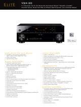 Pioneer Elite VSX-30 User manual