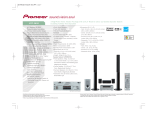 Pioneer HTP-3800 User manual