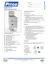 Pitco Frialator SG14T User manual