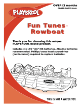 Hasbro Fun Tunes Rowboat 06027/06035 User manual