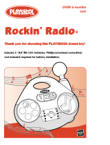 Hasbro Rockin' Radio 6095 User manual