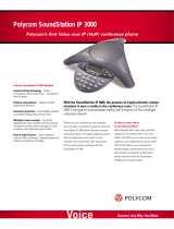 Polycom SoundStation IP 3000 User manual