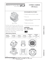 Prince Castle Citrus Saber CW-Series User manual