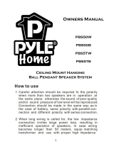 PyleHome PBS5TW User manual