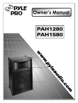 PYLE Audio PRO PAH1280 User manual