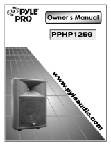 PYLE Audio PRO PPHP1259 User manual