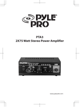 PYLE Audio PRO PTA3 User manual