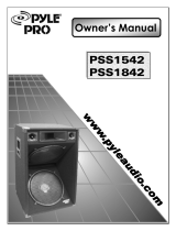 PYLE Audio PSS1842 User manual