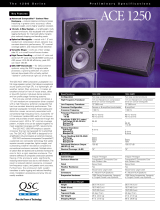 QSC 1250 AWR User manual