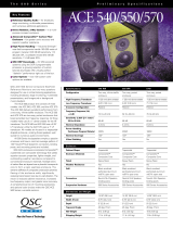 QSC ACE 570 User manual
