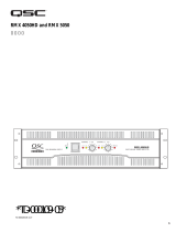 QSC RMX4050HD (D) User manual
