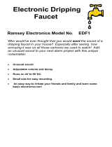 Ramsey Electronics EDF1 User manual
