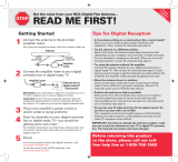 RCA ANT1450 - HDTV / TV Quick start guide