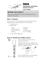 RCA ANT3036WR User manual