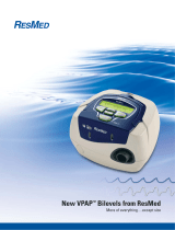 ResMed New VPAP Bilevels User manual