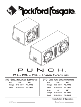 Rockford Fosgate Punch P1L-1X12 User manual