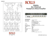 Rolls RA62C User manual