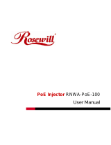 Rosewill RNWA-PoE-100 User manual