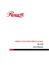 Rosewill RC-219 User manual