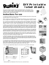 Rubik's CUBE User manual