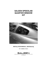 Saleen 10-8002-C12167A User manual