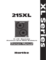 Hartke 215XL User manual