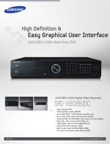 Samsung SRD-1650 User manual