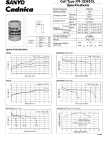 Sanyo Cadnica KR-1200SCL User manual