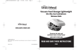 Seal-a-Meal VSDC-24 User manual