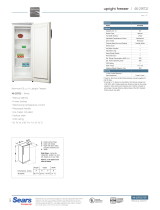 Sears Freezer 46-29702 User manual