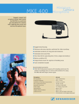Sennheiser MKE 400 User manual