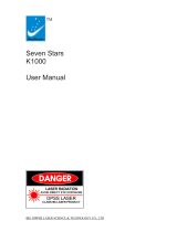 Seven Star K1000 User manual