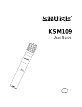 Shure KSM109 User manual
