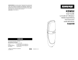 Shure Microphone KSM32 User manual