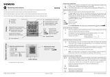 Siemens RDF600 Owner's manual